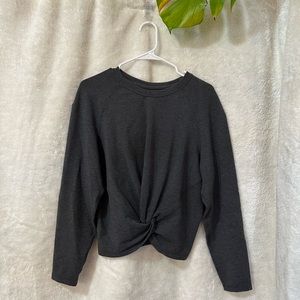 Lululemon Front Twist Crewneck - 6 - Grey